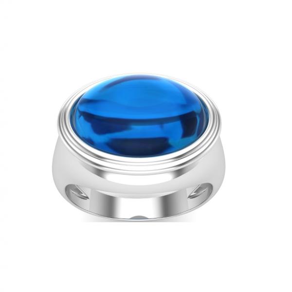 Bague lapis lazuli argent Sky